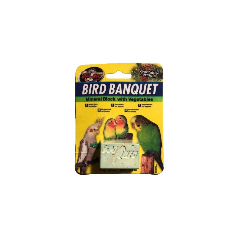 foto del prodotto croci bird banquet mineral block vegetable 28gr