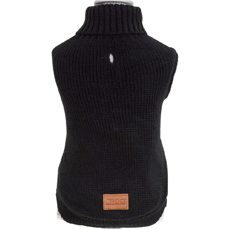 foto del prodotto croci maglioncino stoccolma con foro per guinzaglio per cani maglioncino 40 cm