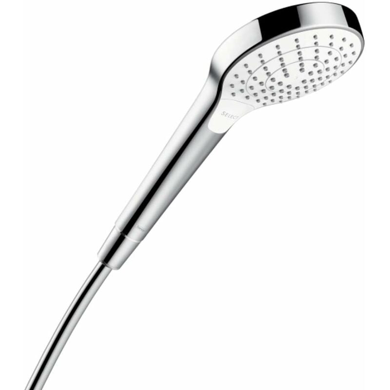 foto del prodotto croma select s doccetta a mano vario ecosmart 9 l min, bianca cromata 26803400 hansgrohe