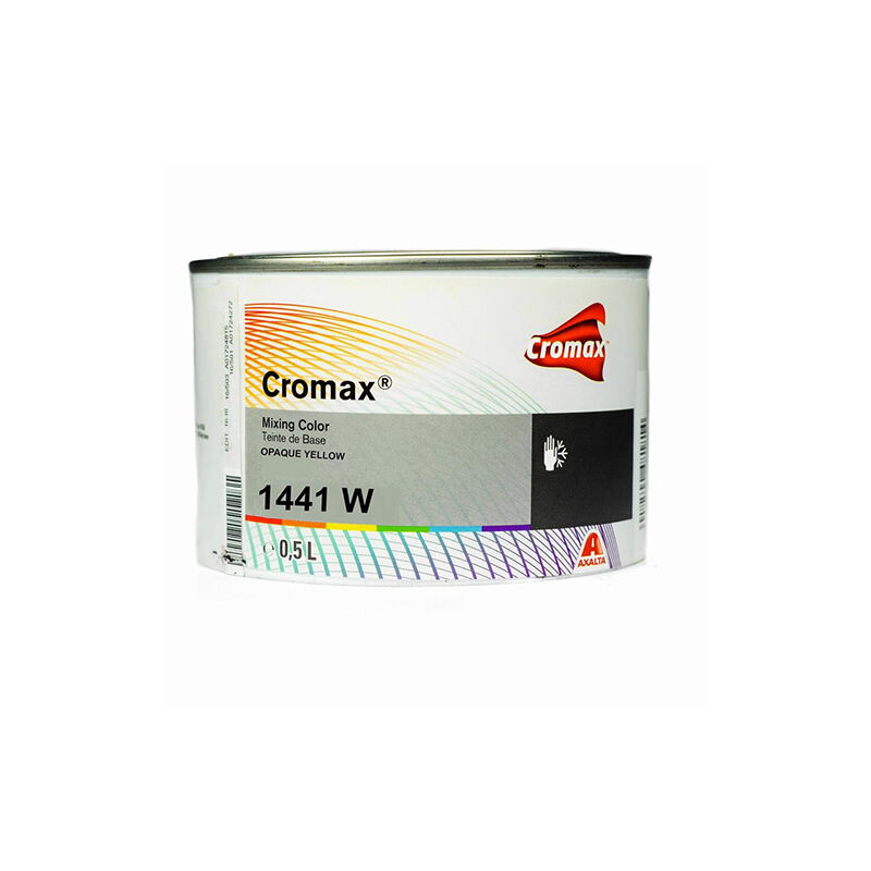 foto del prodotto cromax 1441w base opaca opaque yellow litri 0,5