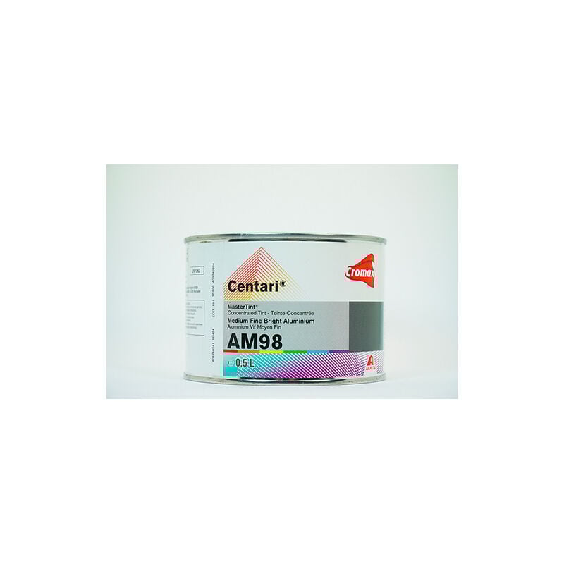 foto del prodotto cromax am98 centari base medium fine bright aluminium litri 0,5