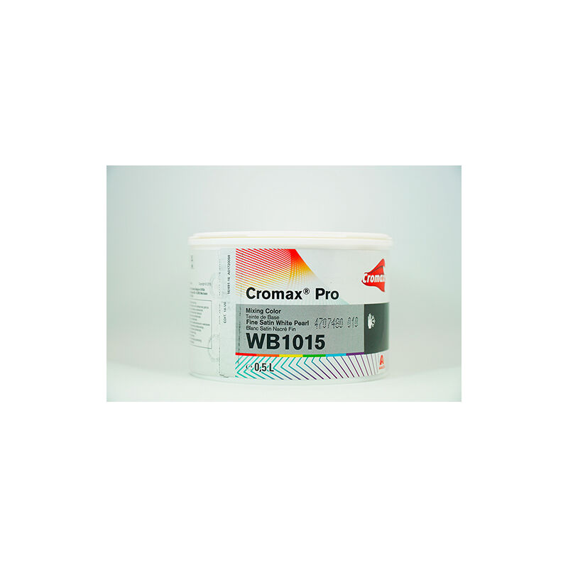 foto del prodotto cromax pro wb1015 base fine satin white pearl litri 0,5
