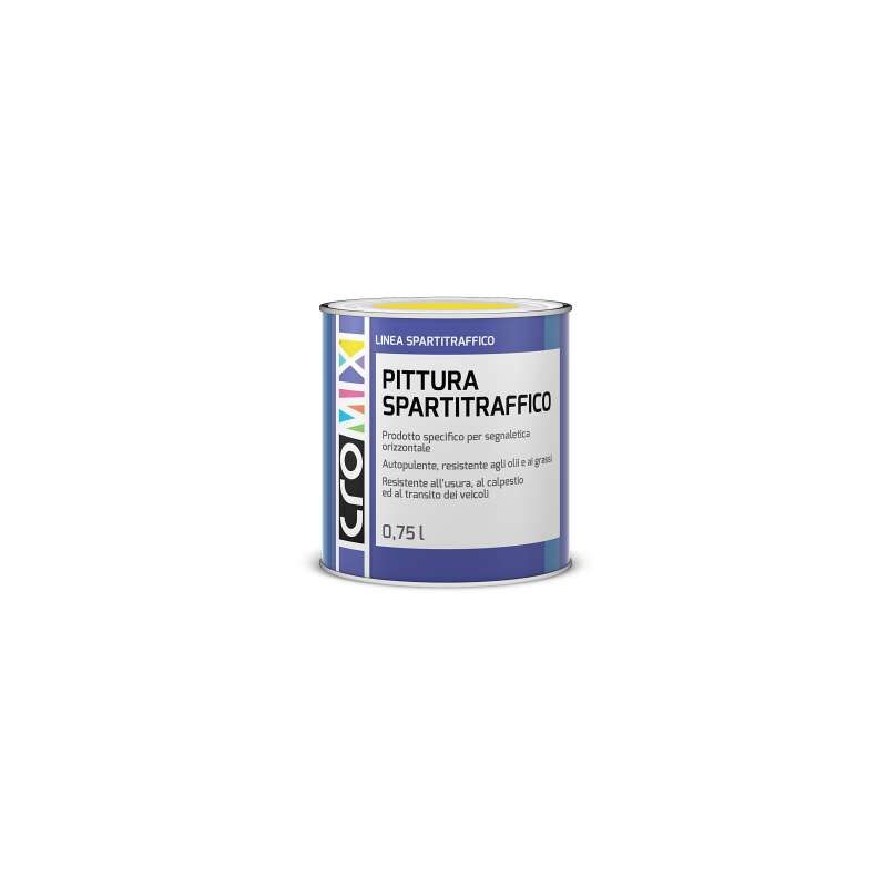 foto del prodotto cromix pittura spartitraffico 0,75 l giallo