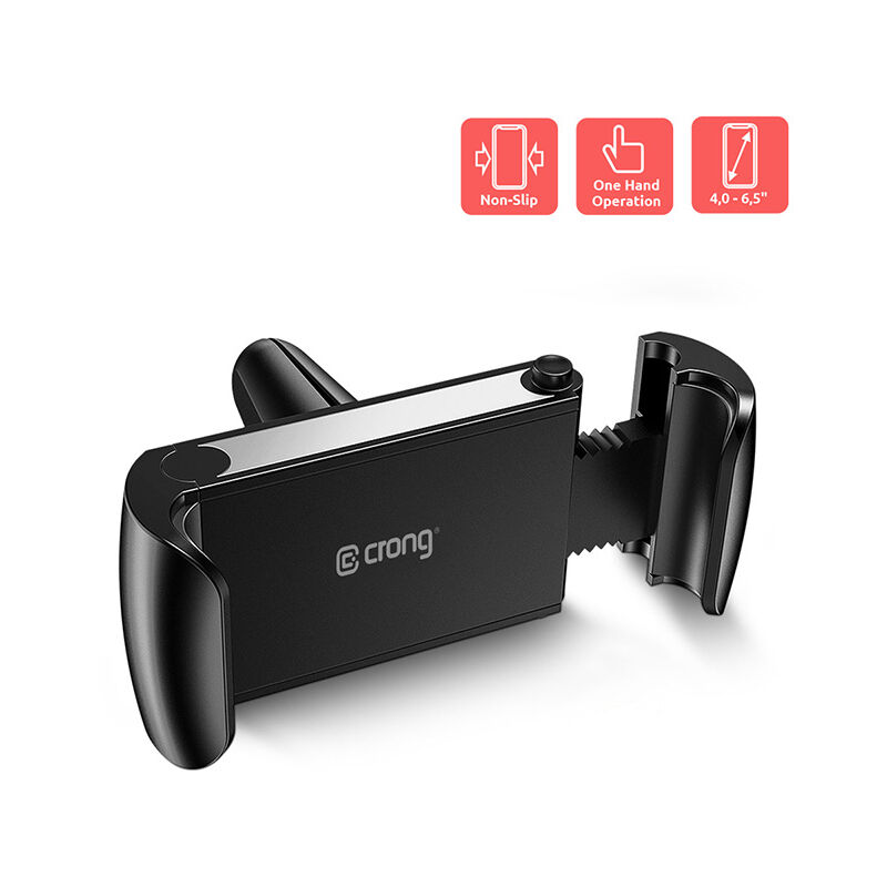 foto del prodotto crong universal smart car holder universelle autohalterung f r 4 6,5 zoll telefone schwarz 