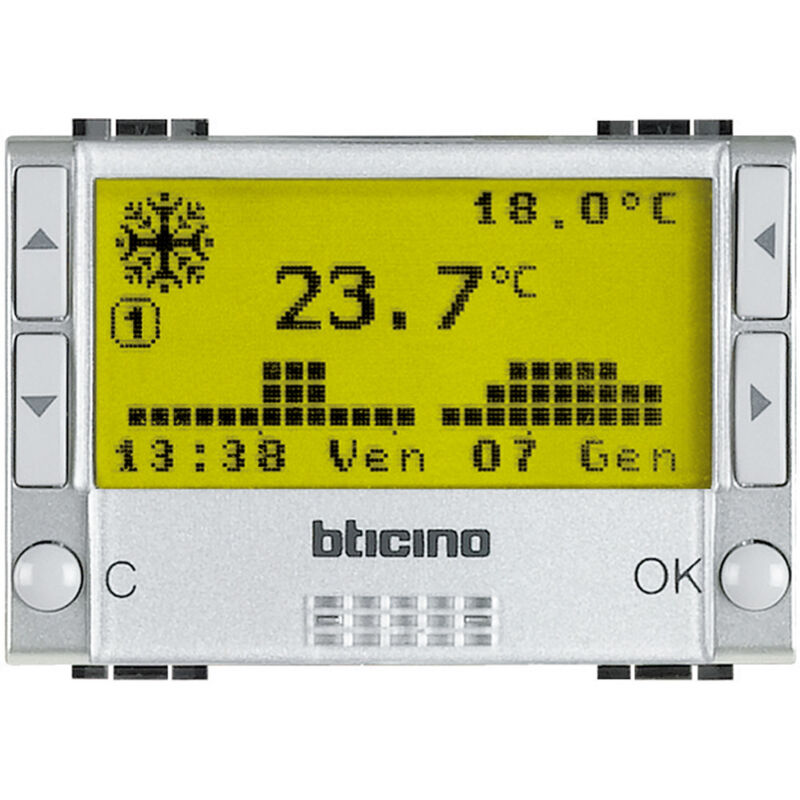 foto del prodotto cronotermostato bticino livinglight tech nt4451