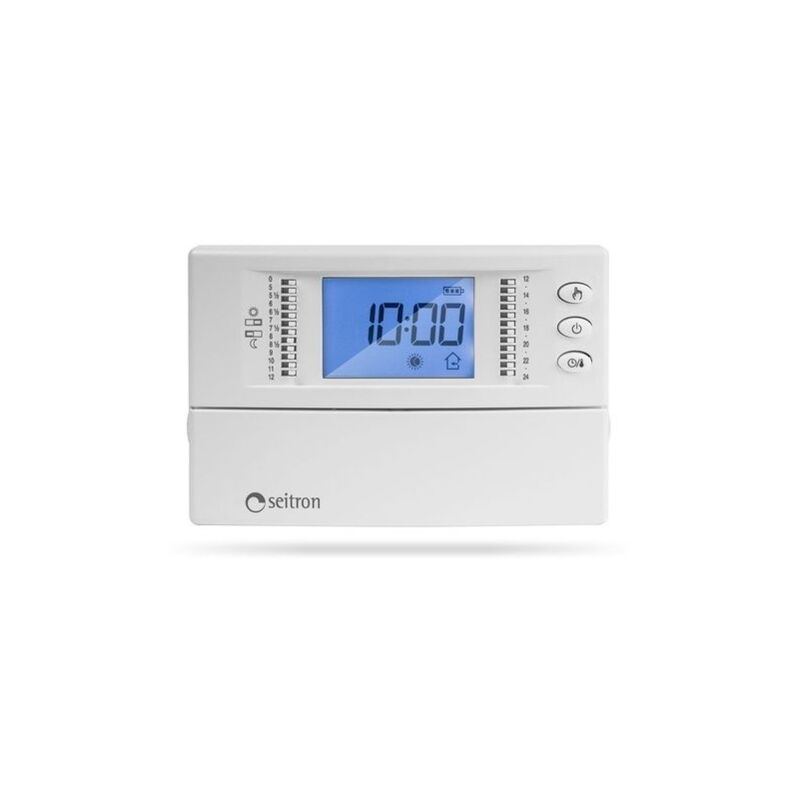 foto del prodotto cronotermostato digitale giornaliero seitron freetime plus tcd01b