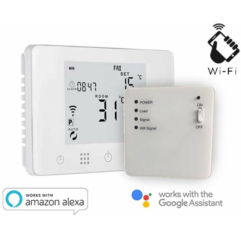 foto del prodotto cronotermostato digitale xh ctb wi fi con ricevitore rf