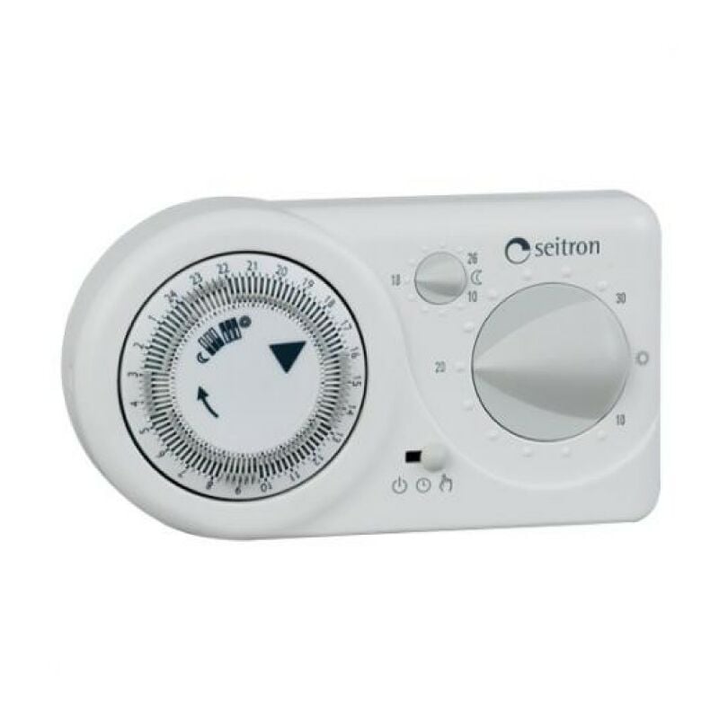 foto del prodotto cronotermostato elettromeccanico giornaliero modello tempora 24 h seitron