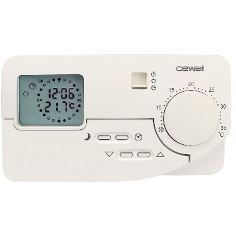 foto del prodotto cronotermostato giornaliero digitale life premium 156 x 86 x 37 mm bianco