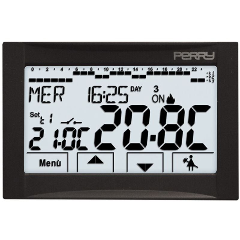 foto del prodotto cronotermostato perry incasso touch screen universale 230v cds27