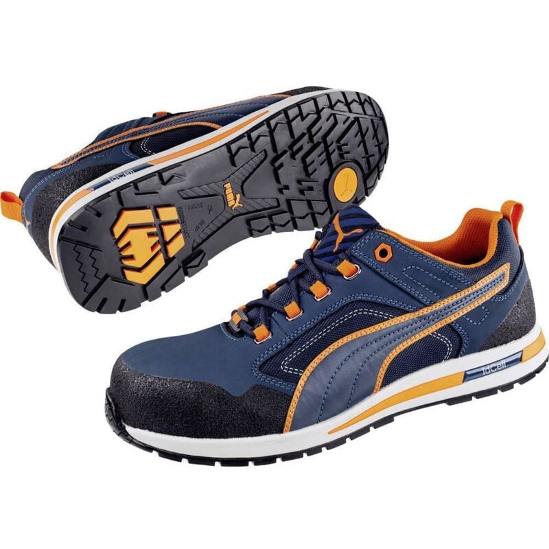 foto del prodotto crosstwist low 643100 43 scarpe di sicurezza s3 taglia delle scarpe eu 43 blu, arancione 1 pz. puma