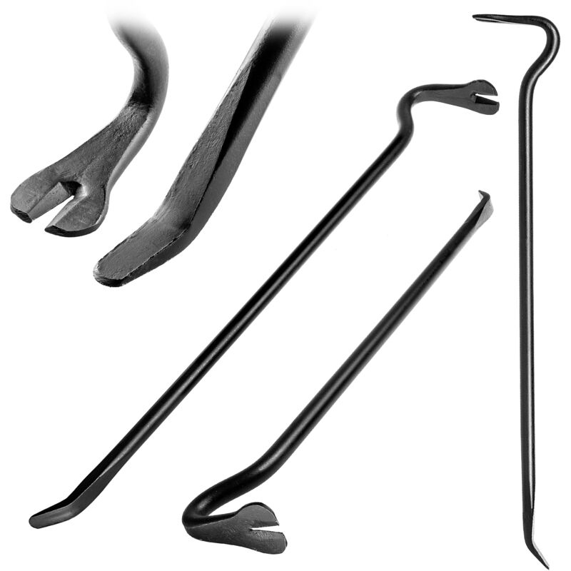 foto del prodotto crowbar forgiato curvo 800mm breszka brecha estrattore per chiodi pinza da costruzione kadax