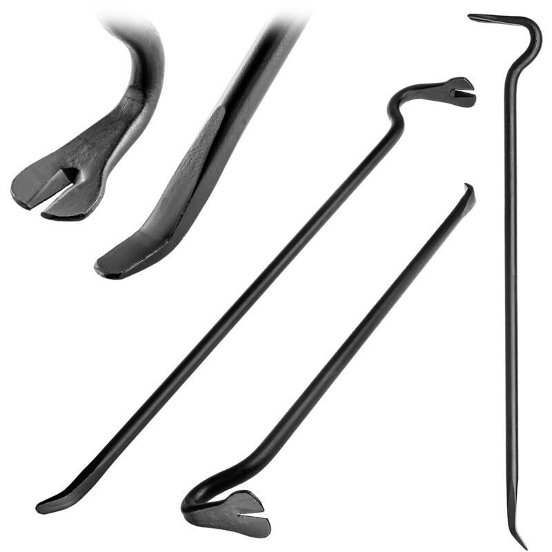 foto del prodotto crowbar forgiato curvo 900mm estrattore per chiodi breszka brecha pinza da costruzione kadax