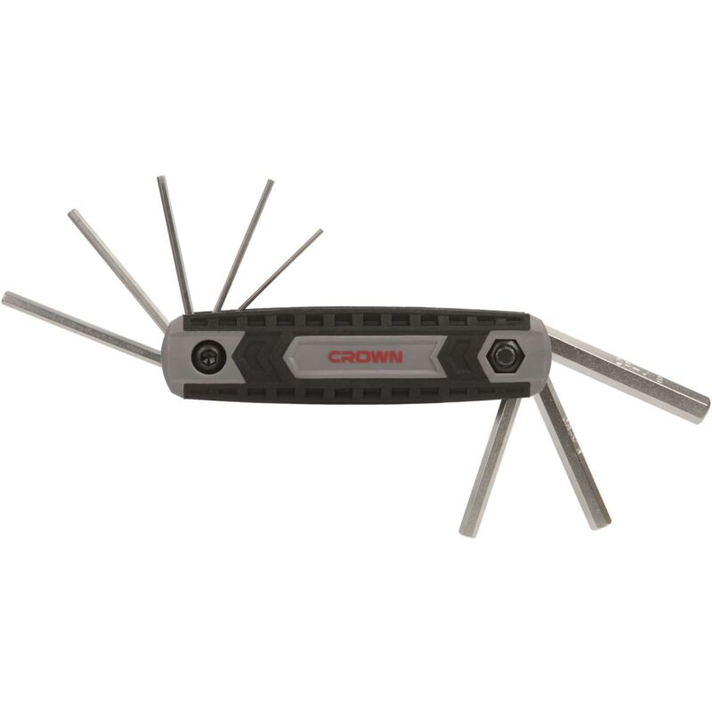 foto del prodotto crown chiave esagonale set 8 pezzi cphof hmax08 12 pz