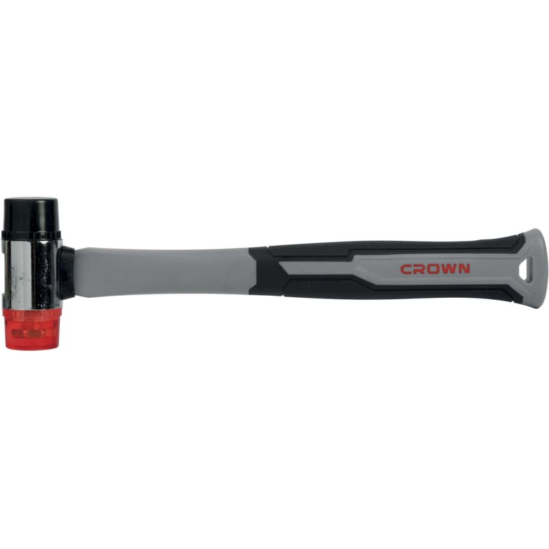 foto del prodotto crown mazzuola con testa in gomma e nylon 30 mm cphhf fha30