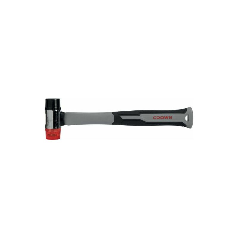 foto del prodotto crown mazzuola con testa in gomma e nylon 40 mm cphhf fha40