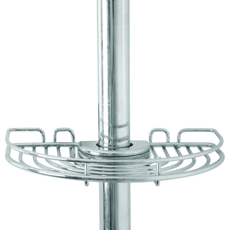 foto del prodotto croydex placcato in acciaio antiruggine easy to fit saliscendi portasapone, cromo