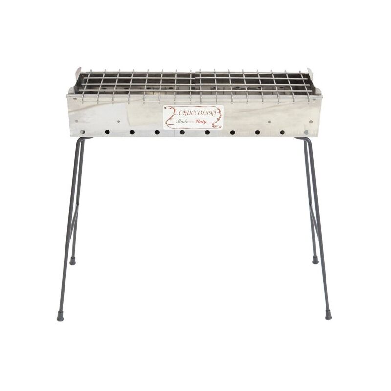 foto del prodotto cruccolini barbecue a carbone arrosticini cm. 50 inox