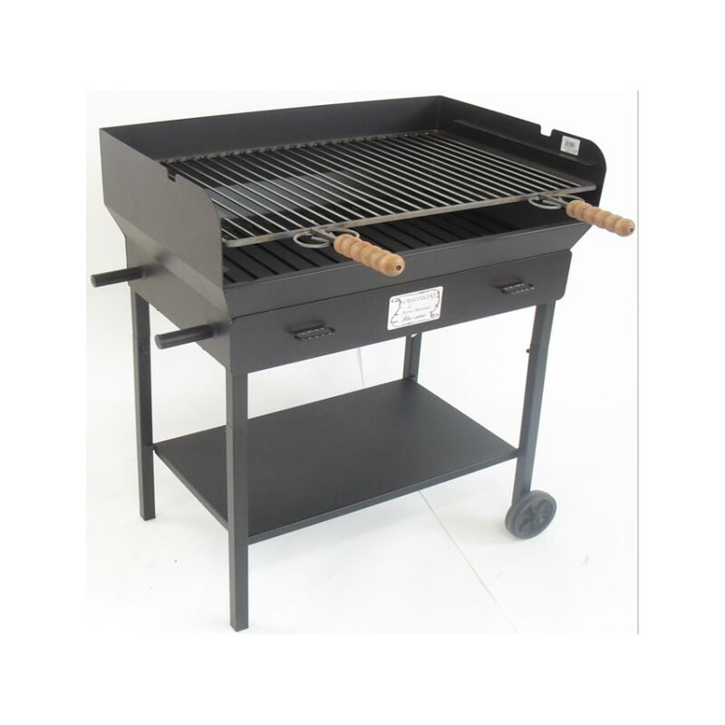 foto del prodotto cruccolini barbecue a carbone modello massa in ferro battuto made in italy