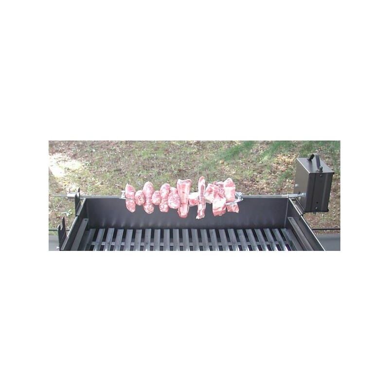 foto del prodotto cruccolini kit girarrosto a batteria per barbecue cm. 85x14x16