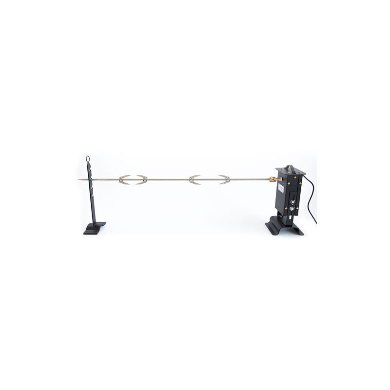 foto del prodotto cruccolini kit girarrosto elettrico cm. 116x15x37 44 regolabile e giunto cardanico