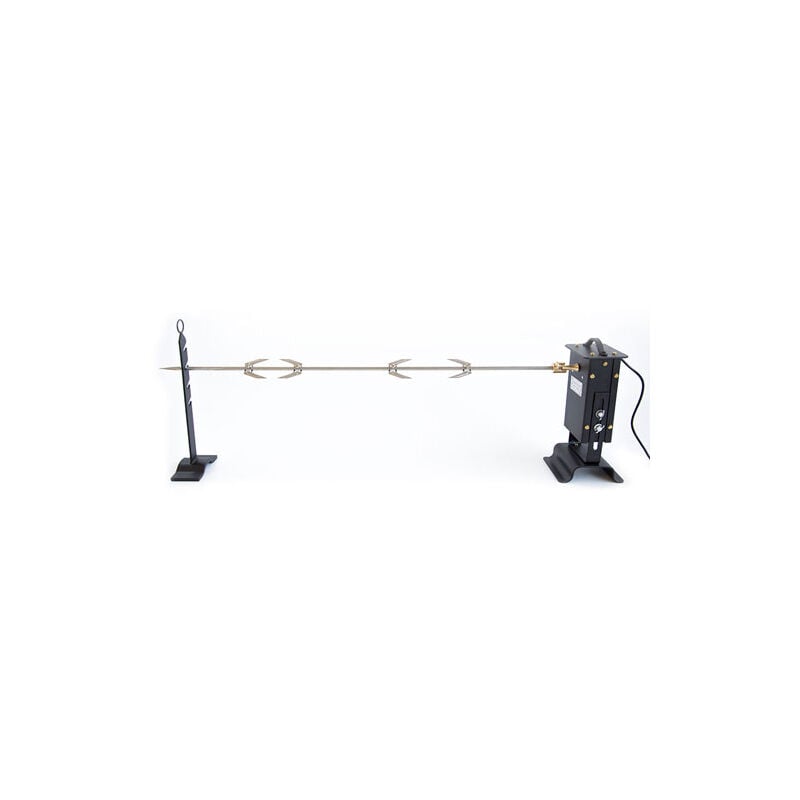 foto del prodotto cruccolini kit girarrosto elettrico cm. 116x15x37 giunto cardanico