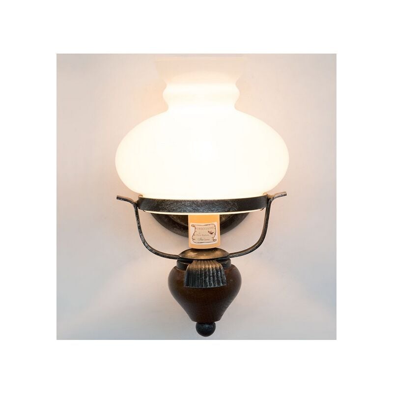 foto del prodotto cruccolini lampade applique linea vecchia america lampada a muro applique