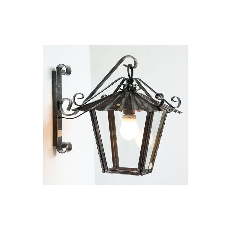 foto del prodotto cruccolini lampade linea lanterne lanterna a muro quadrata cm. 30x41x40