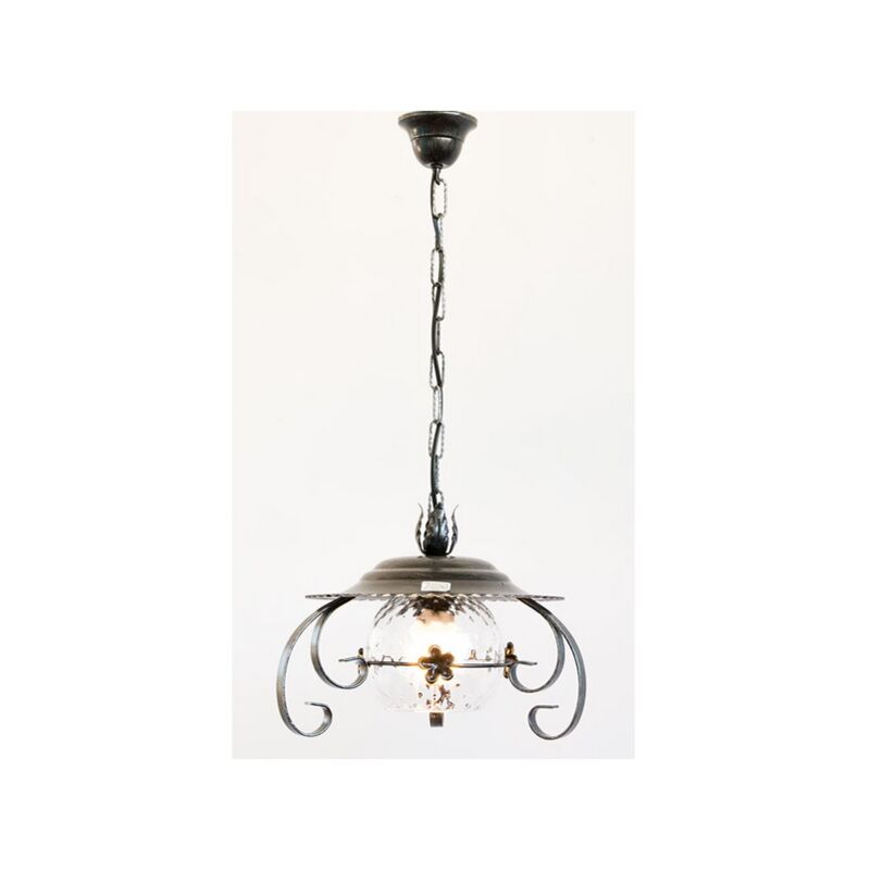 foto del prodotto cruccolini lampade linea tavern lampadario balloton con catena 1 luce