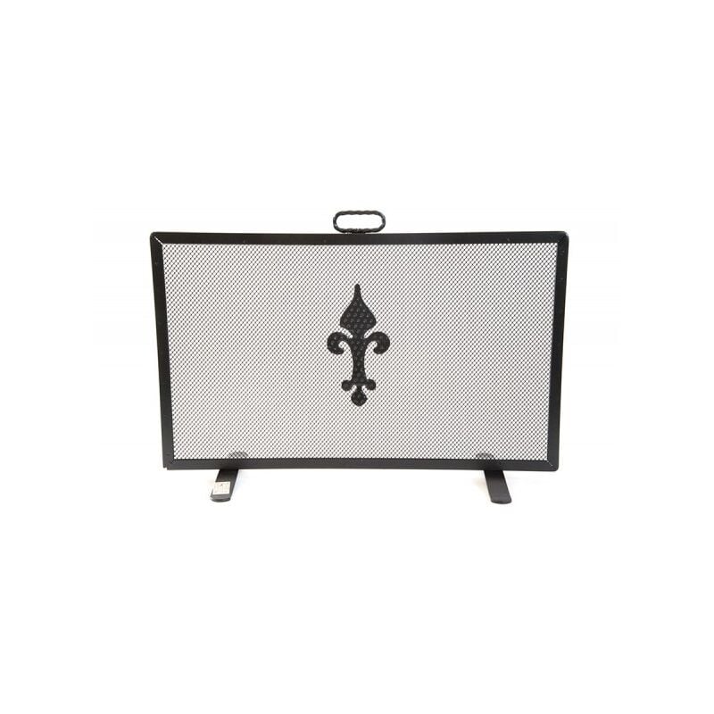 foto del prodotto cruccolini schermi parascintille maniglia z in ferro battuto cm. 50x18x35