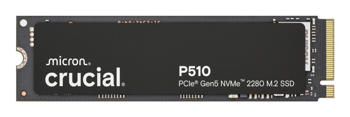 foto del prodotto crucial p510 1tb pcie m.2 gen5 2280 ssd