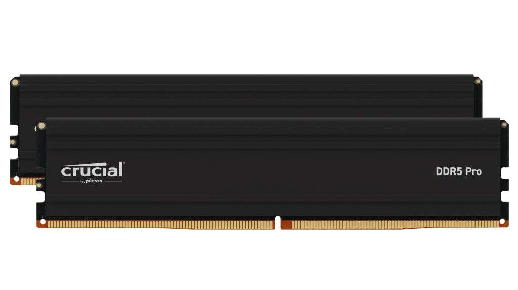foto del prodotto crucial ram pro 32gb 2x16gb ddr5 5600 udimm cl46