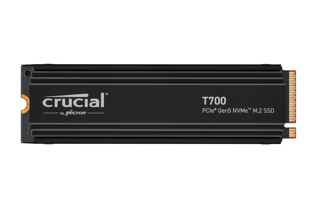 foto del prodotto crucial t700 1tb pcie gen5 nvme m.2 ssd w heatsink