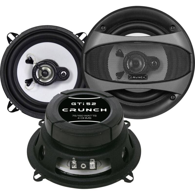 foto del prodotto crunch gti 52 altoparlante coassiale da incasso a 2 vie 150 w contenuto 1 paio a