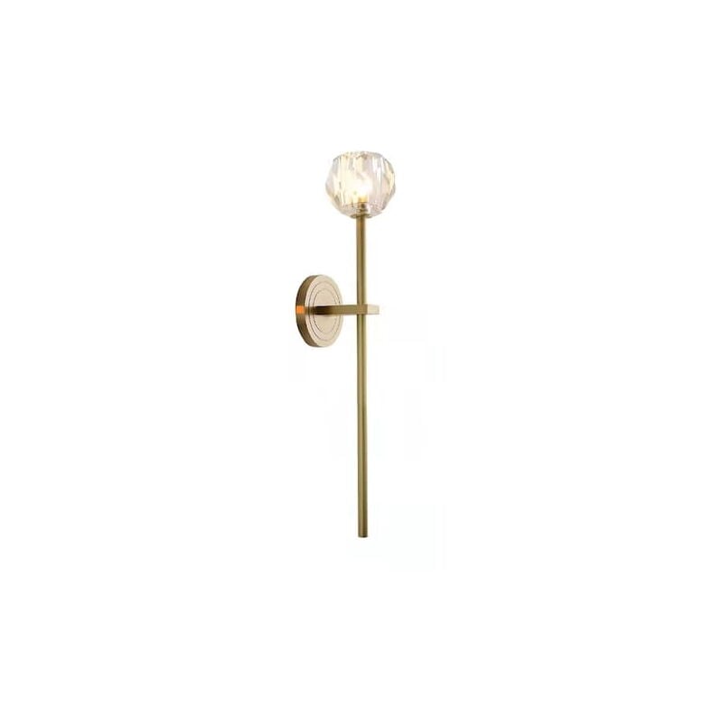 foto del prodotto crystal cut wall 2 lampada da parete in cristallo 71 cm