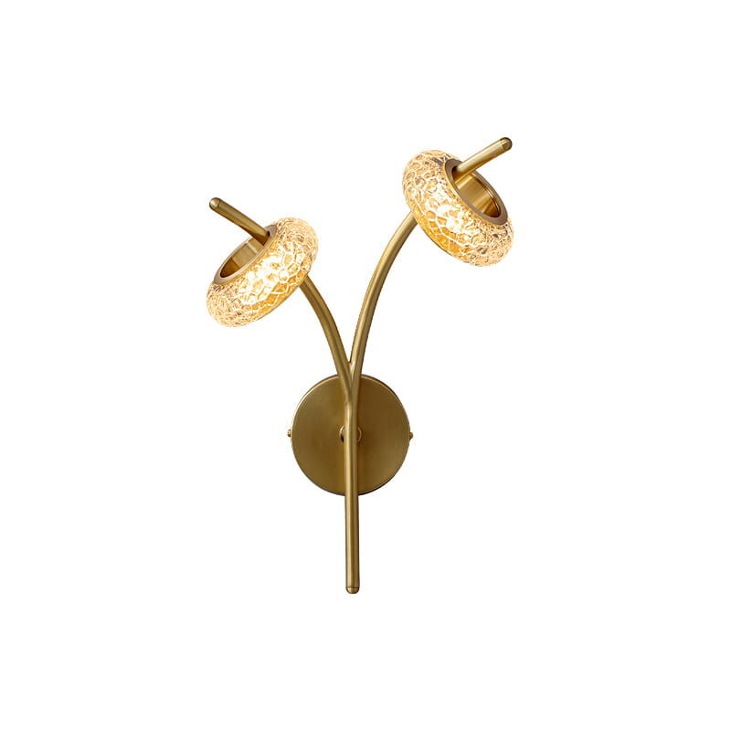 foto del prodotto crystal rings wall lampada da parete a led in cristallo