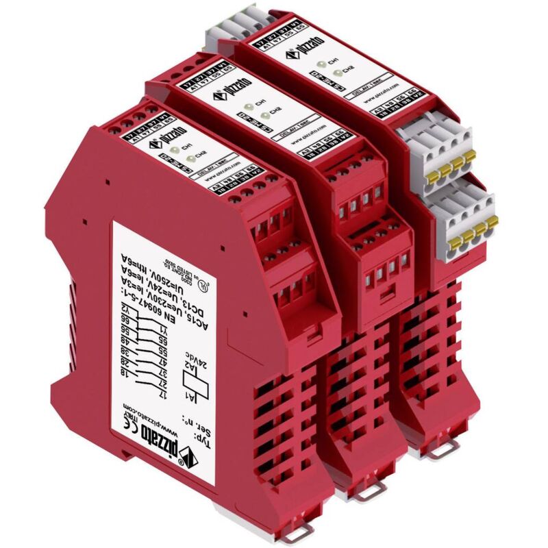 foto del prodotto cs ar 05v024 modulo di sicurezza 3 na, 1 nc 240 v ac 1 pz. pizzato elettrica