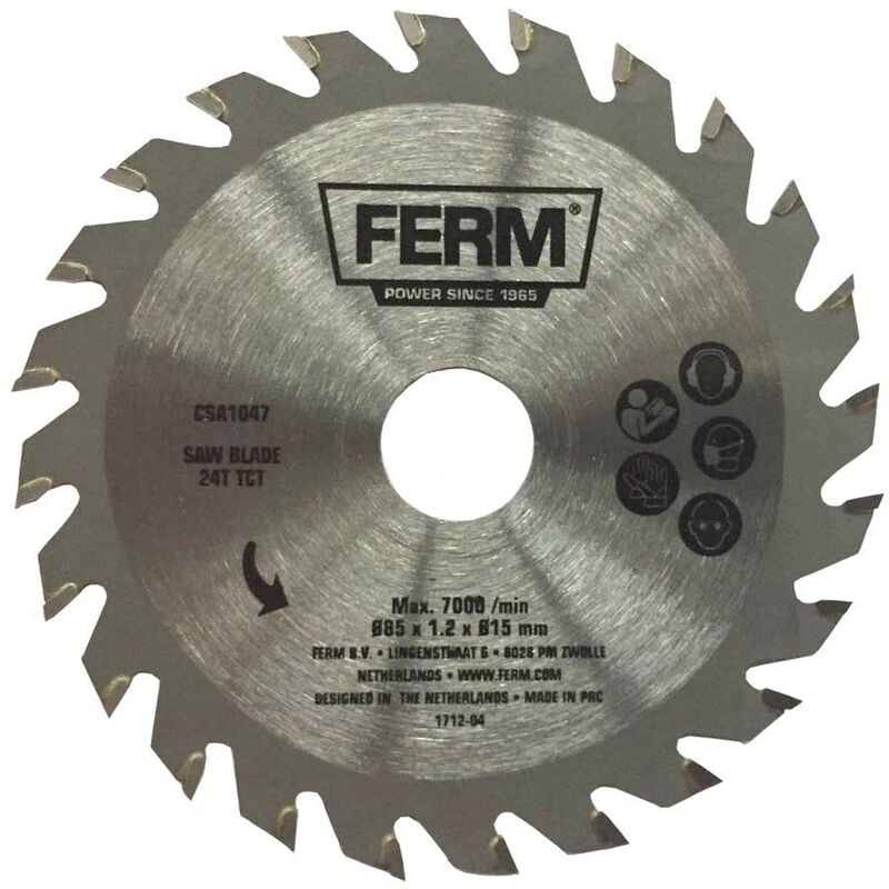 foto del prodotto csa1047 lama di precisione 24t ferm