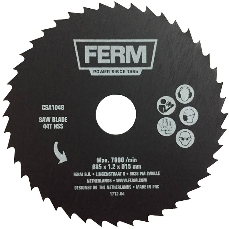 foto del prodotto csa1048 lama di precisione 44t ferm