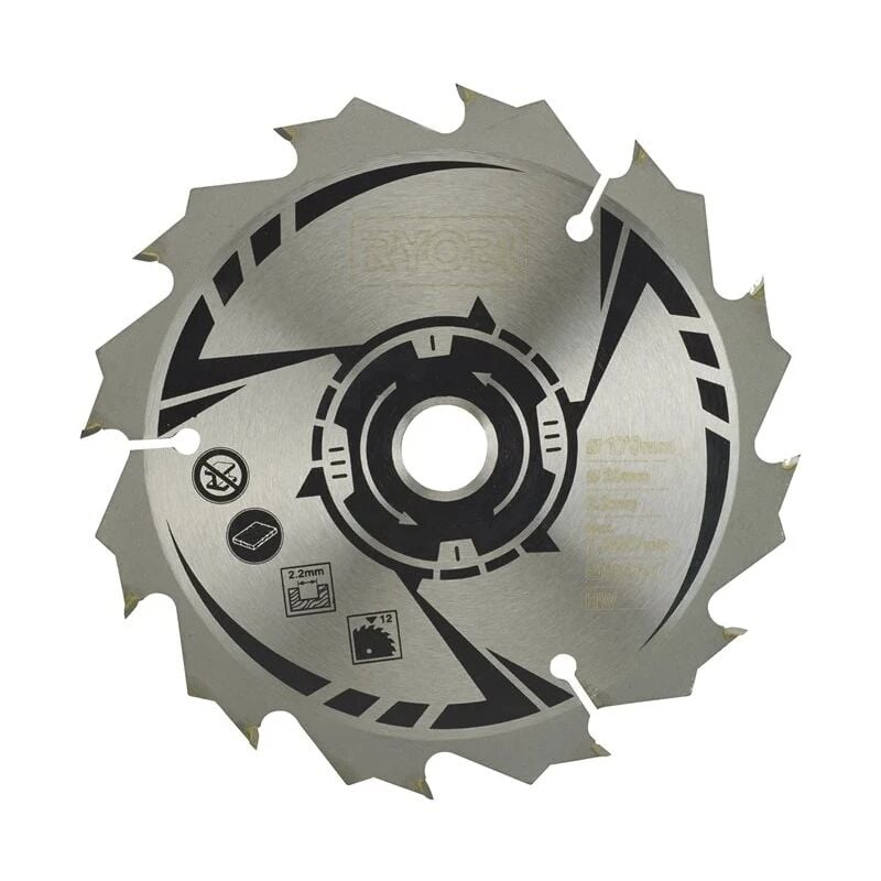foto del prodotto csb170a1 lama sega circolare 170mm 20mm 2,2mm 12t legno ews1150rs rcs1600 ryobi