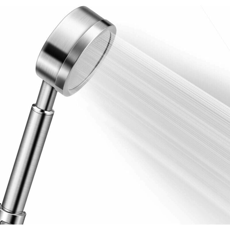 foto del prodotto csparkv soffione doccia ad alta pressione in acciaio inox 304, soffione doccia a risparmio idrico, facile installazione