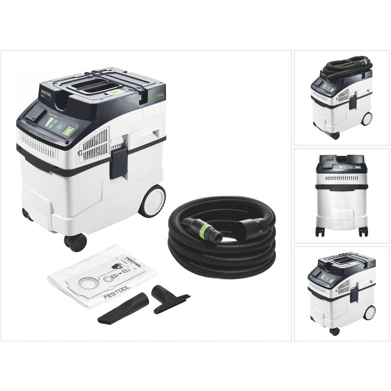 foto del prodotto ct 25 e unit mobile di aspirazione 1200 w cleantec festool