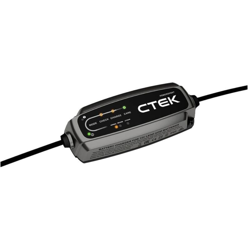 foto del prodotto ctek ct5 powersport eu 40 310 caricatore automatico 12 v 2.3 a