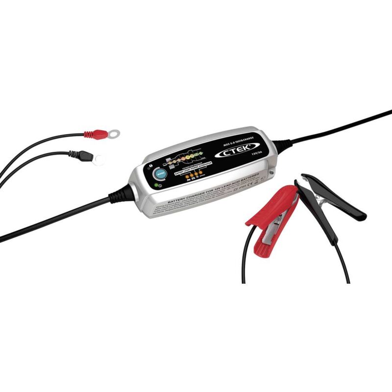 foto del prodotto ctek mxs 5.0 test charge 56 882 caricatore automatico 12 v 5 a