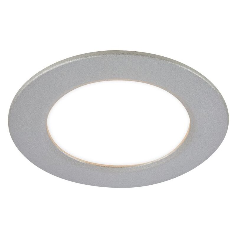 foto del prodotto cts led faretti da incasso, set da 3, cromo opaco, 3xled 4w