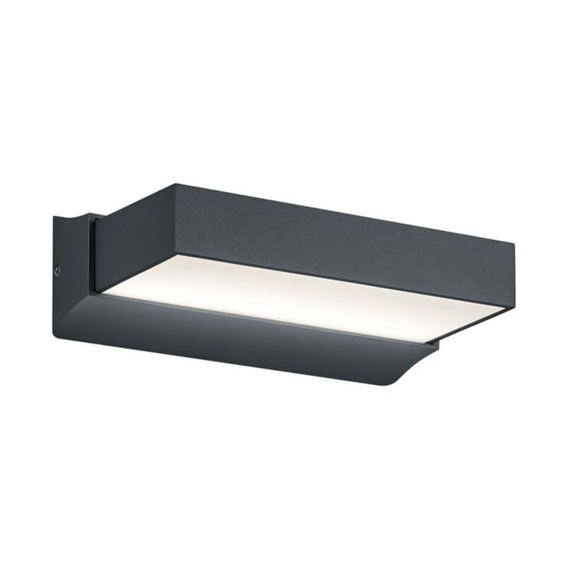 foto del prodotto cuando applique 2 led antracite biemissione l. 23 cm