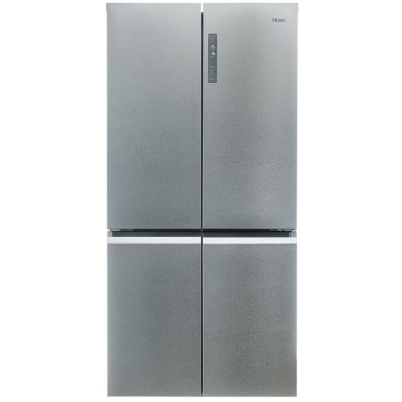 foto del prodotto cube 90 serie 5 hcr5919enmm frigorifero 4 porte libera installazione 643 l e platino, acciaio inox. posizionamento dell apparecchio libera