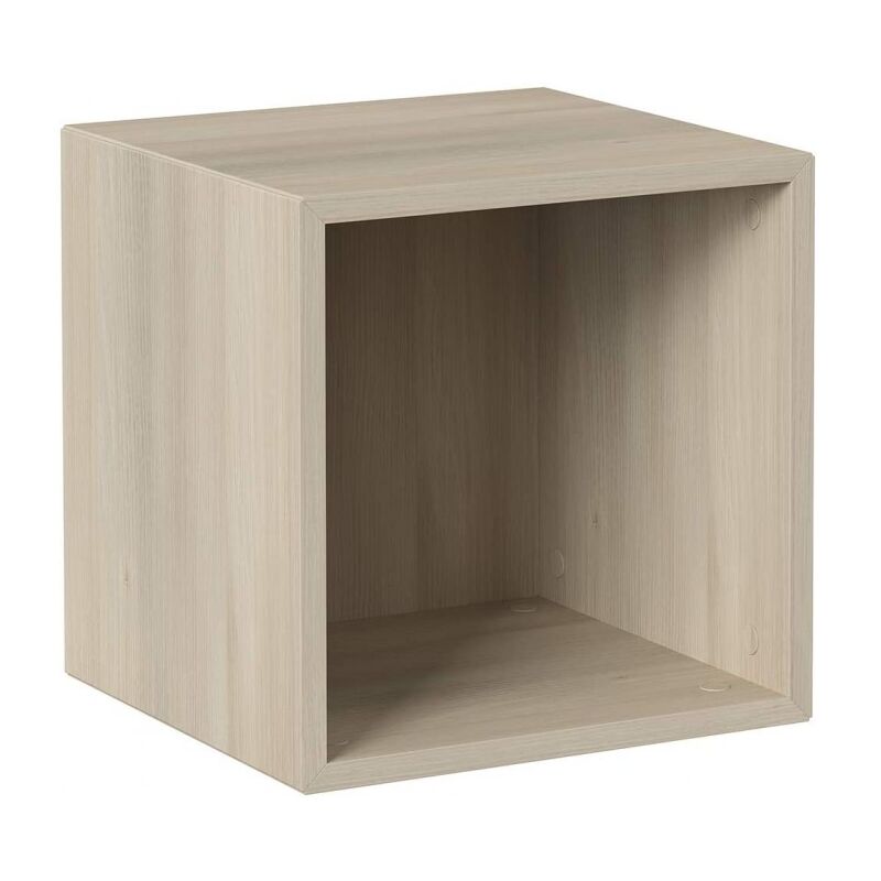foto del prodotto cubo da parete 37,5x35x37,5 cm rovere con un vano zara