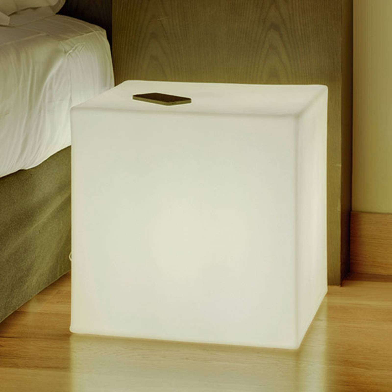 foto del prodotto cubo di lampada decorativa newgarden cuby altezza 43 cm