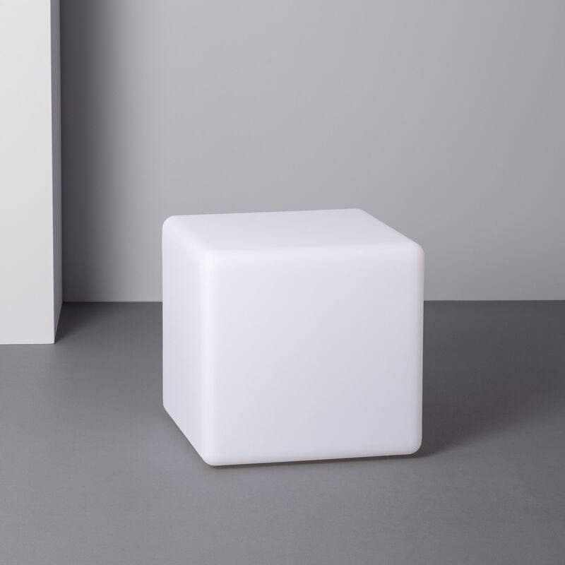 foto del prodotto cubo led rgbw ricaricabile 400 mm